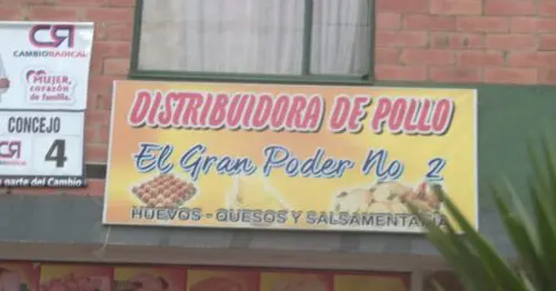 DISTRIBUIDORA DE POLLO EL GRAN PODER EL GRAN PODER N°2 DISTRIBUIDORA DE POLLO EL GRAN PODER EL GRAN PODER N°2